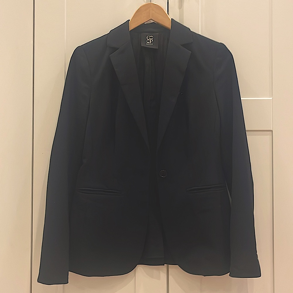 MOVING SALE!! Barney’s New York Coop black lined blazer